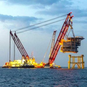 جرثقیل بارج